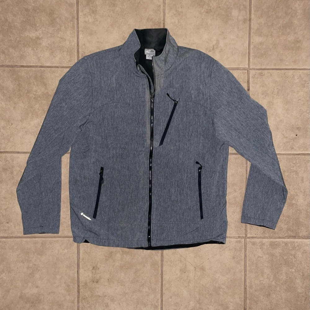 C9 Champion Long Sleeve Zip Down Mens Gray Jacket Size L